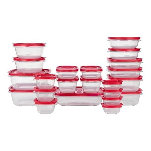 44-Piece Rubbermaid EasyStore Containers Amazon