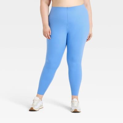 Women's Super Flex Ultra High Rise Bonded Leggings - All In Motion™ Blue Light 2X