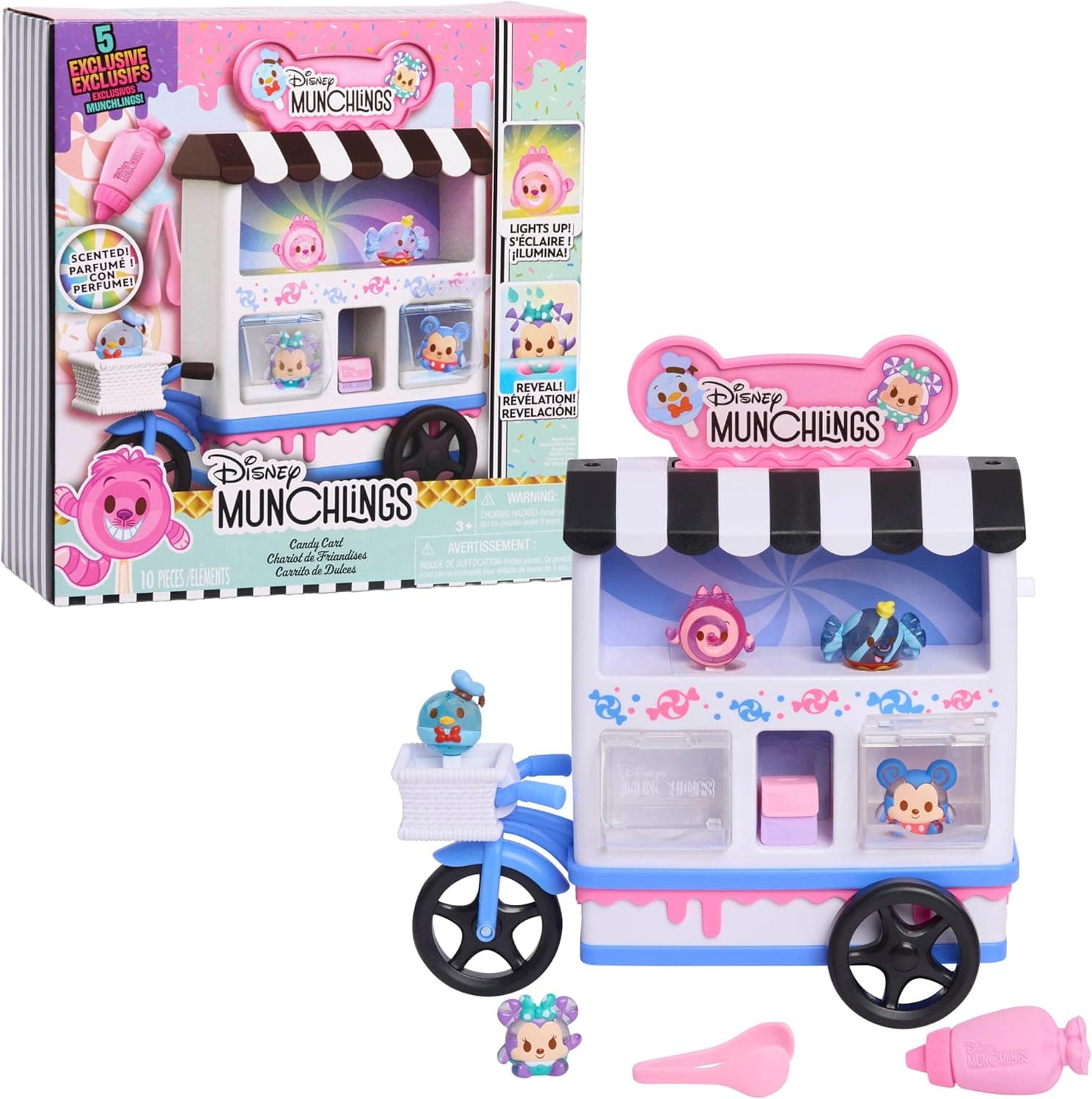 Bring Home the Magic with Disney Munchlings Candy Cart Playset