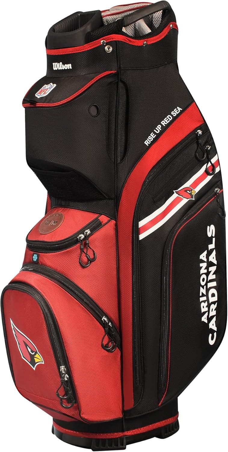 Carry Your Game in Style: Wilson NFL Golf Bag - Arizona Cardinals