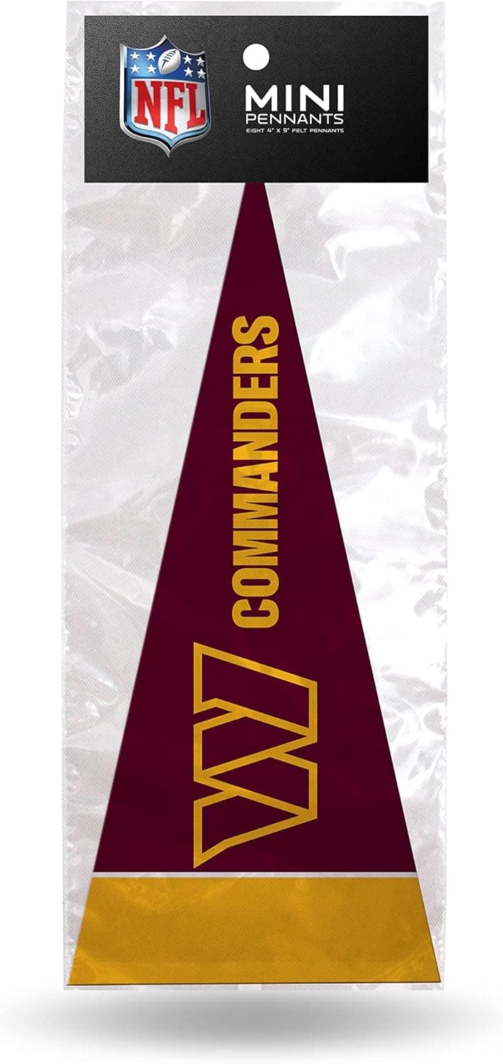 Save 28% on Washington Commanders NFL Mini Pennant Set