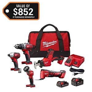 Power Your DIY Projects with the Milwaukee M18 18V 5-Tool Combo Kit