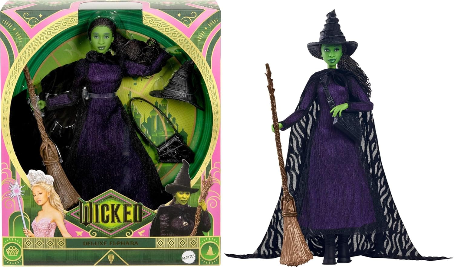 Mattel's Wicked Elphaba Doll - Movie-Inspired Style