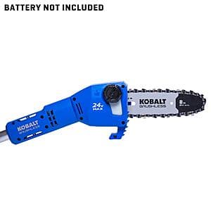 Kobalt 24-Volt 8" Brushless Pole Saw (Tool Only) $49 + Free S&H