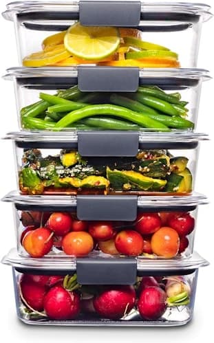 Rubbermaid Food Storage: Leak-Proof Containers, 35% Off