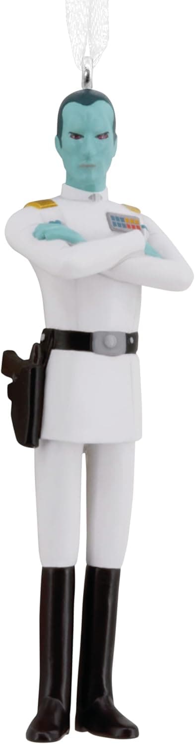 Star Wars Ahsoka and Thrawn Ornaments - Gift for Fans