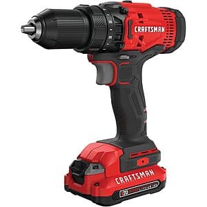 Save on CRAFTSMAN Cordless Drill with Battery - Perfect for DIY Projects