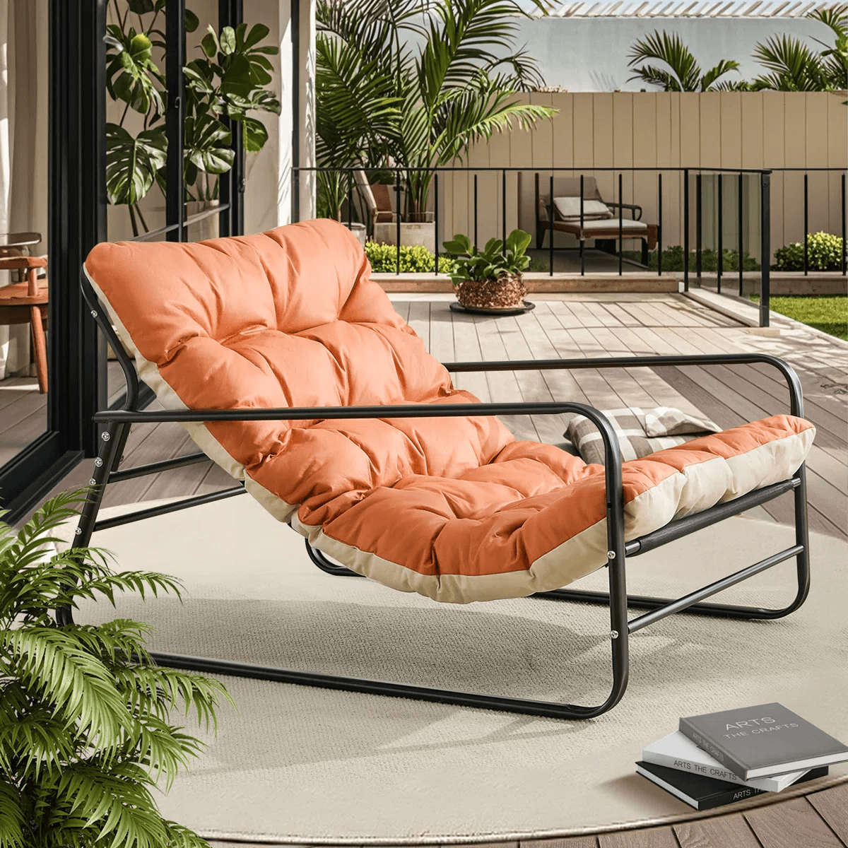 Oversized Cushioned Lounge Chair Only $137 - Wayfair