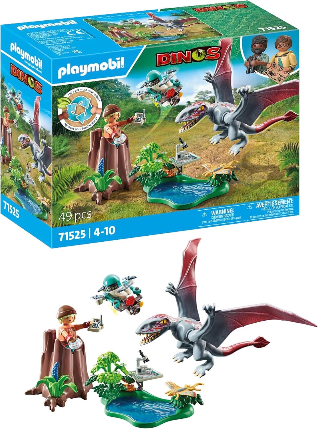 Save 30% on Playmobil Dinos: Observatory for Dimorphodon