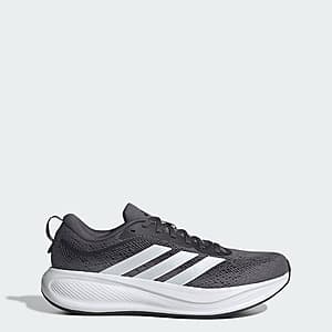 adidas Men's Running Shoes in Core Black for $31.20 + Free Shipping