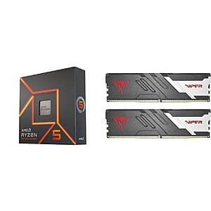 Powerful AMD Ryzen 5 7600X System with 32GB RAM and Liquid Cooling