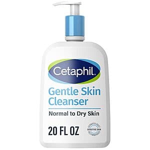 Hydrating Cetaphil Cleanser for Sensitive Skin