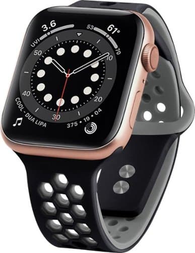 NEXT - Sport Band DUO Watch Strap for Apple Watch 38mm, 40mm, and 41mm - Black