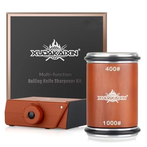 XUDAKAIXIN The Innovative Patented Premium Rolling Knife Sharpener Amazon