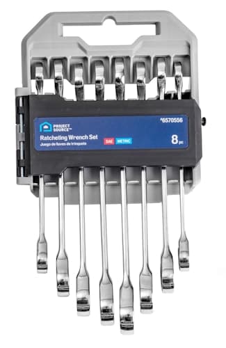 Project Source Ratcheting Wrench Set - 57% Off