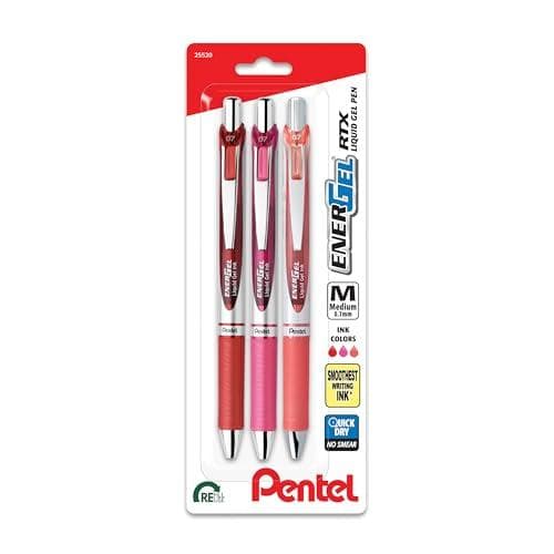 Energize Your Writing with Pentel EnerGel Deluxe RTX Gel Pens (53% Off)