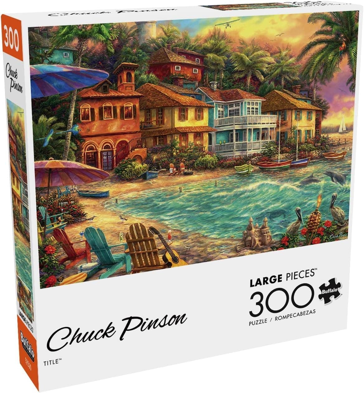 Challenging Puzzle for Game Nights: Buffalo Games "Island Time" Jigsaw
