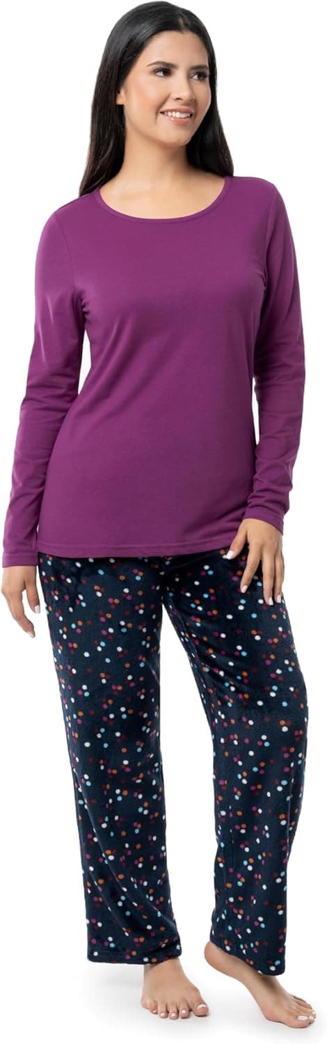 Save 54% on Fruit of the Loom Women's Sleep Set