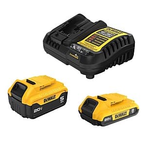 Powerful DeWalt 20V Battery Kit with Charger