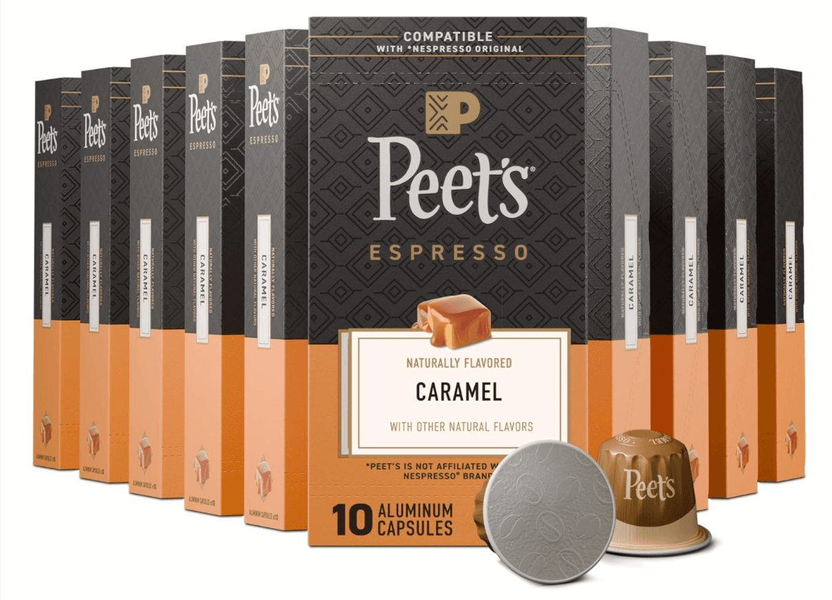 Enjoy 44% Off 100-Pack Peet's Coffee Espresso Capsules