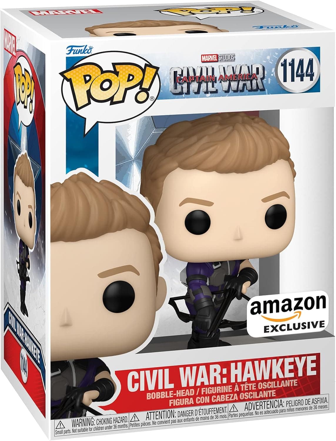 Exclusive Marvel Funko Pop! Captain America: Civil War Collectible