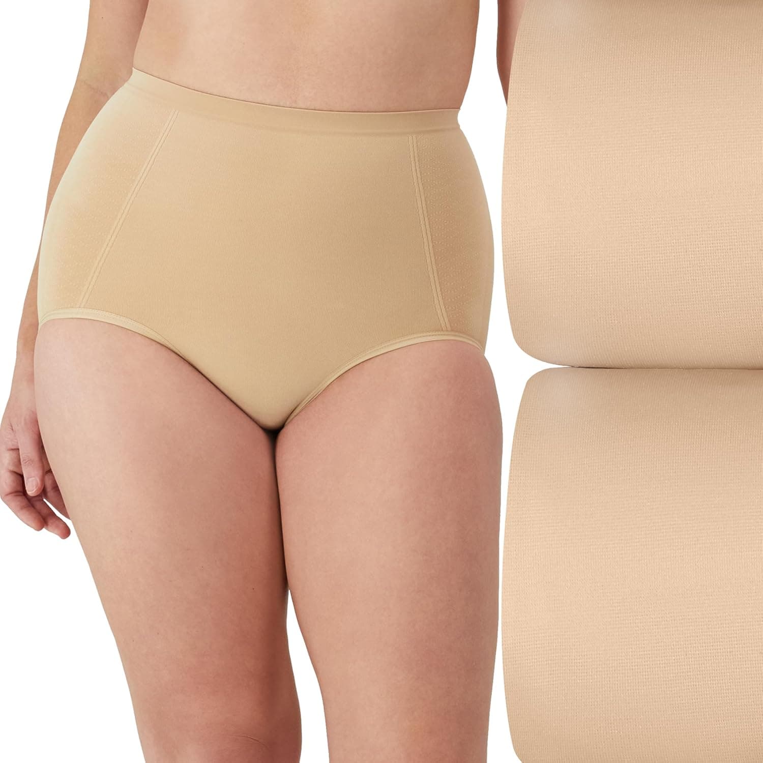 Bali Seamless Ultra Firm Control Shapewear Briefs 2-Pack