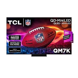65" TCL 65QM7K 4K UHD HDR QD-Mini LED TV (2025) $800 + Free S&H