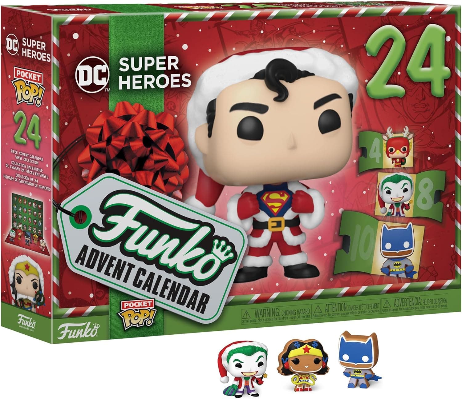 Funko Pop! DC Super Heroes Advent Calendar