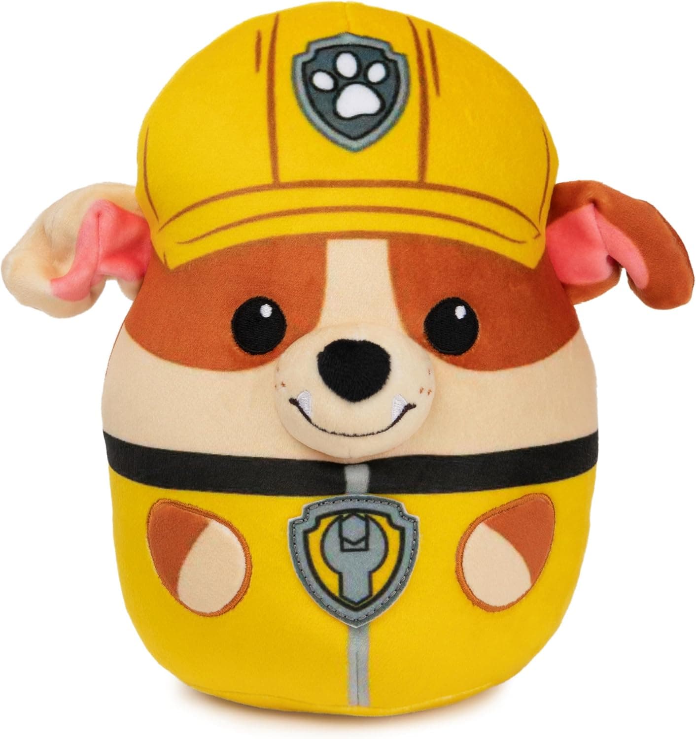 Squishy Rubble Plush from PAW Patrol - Soft Stuffed Toy for Kids