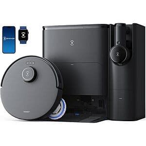 ECOVACS DEEBOT T30S Vacuum & Mop Combo with Cleaning Hub - $449