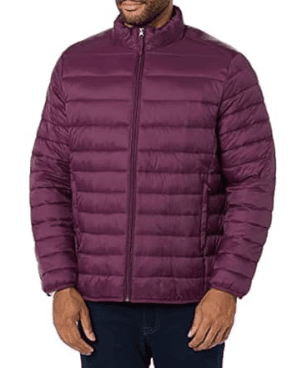 Amazon Essentials Men’s Lightweight Water-Resistant Packable Puffer Jacket Sport.woot!