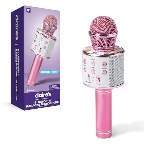 Wireless Karaoke Microphone for Kids with Voice Effects