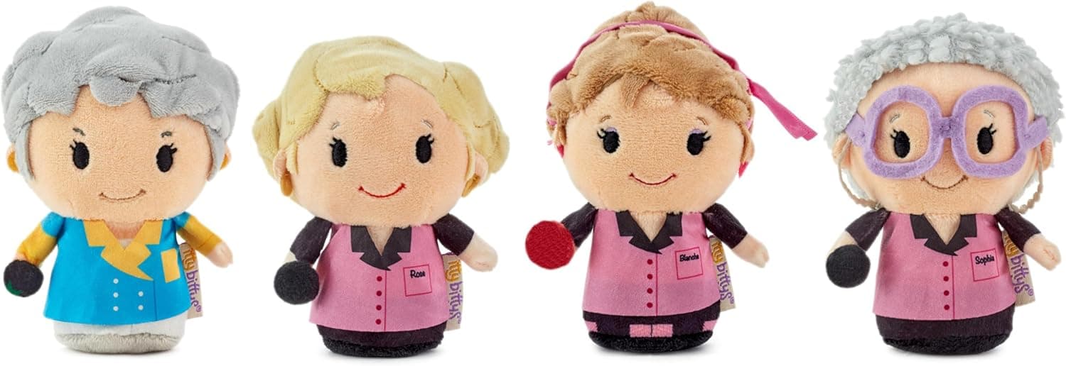 Hallmark Golden Girls Plush Toys Set - Bowling Team