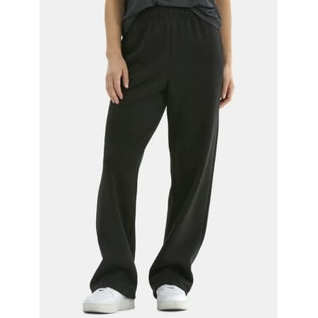 Athletic Works Women's Fleece Pants with Pockets, 30" Inseam, Sizes XS-XXXL