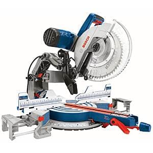 Bosch Glide 12" Dual Bevel Sliding Compound Miter Saw - $449 + Free Pickup