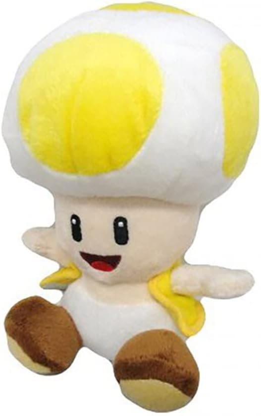 Cute Mario Toad Plush - Officially Licensed Nintendo Collectible
