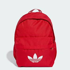 adidas Adicolor Classic Backpack in Better Scarlet: Only $10.20 at Target
