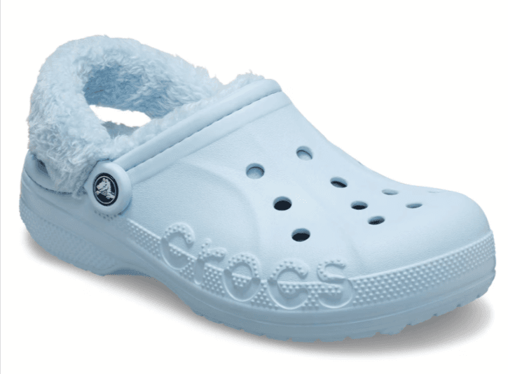 Crocs Unisex Baya Lined Fuzz Strap Clogs for 69% Off