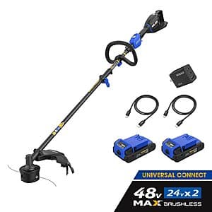Kobalt 48V String Trimmer Kit with 2 Batteries - $129 + Free Shipping