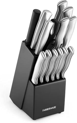 Upgrade Your Kitchen with the Farberware 15-Piece Knife Set at 56% Off