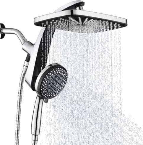 BOZYBO High Pressure 10-Spray Rain Shower Head Amazon