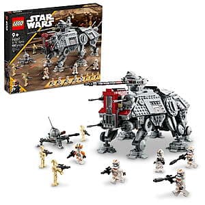 Build the Iconic LEGO Star Wars AT-TE Walker - 1082 Pieces for $112