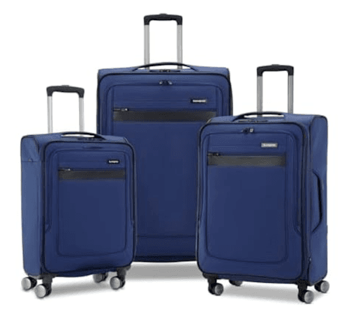 Samsonite Ascella 3.0 Softside 3-Piece Luggage Set at 76% Off