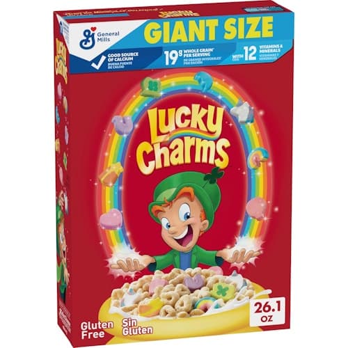 Get a Giant 26.1-oz Box of Lucky Charms Cereal for 42% Off