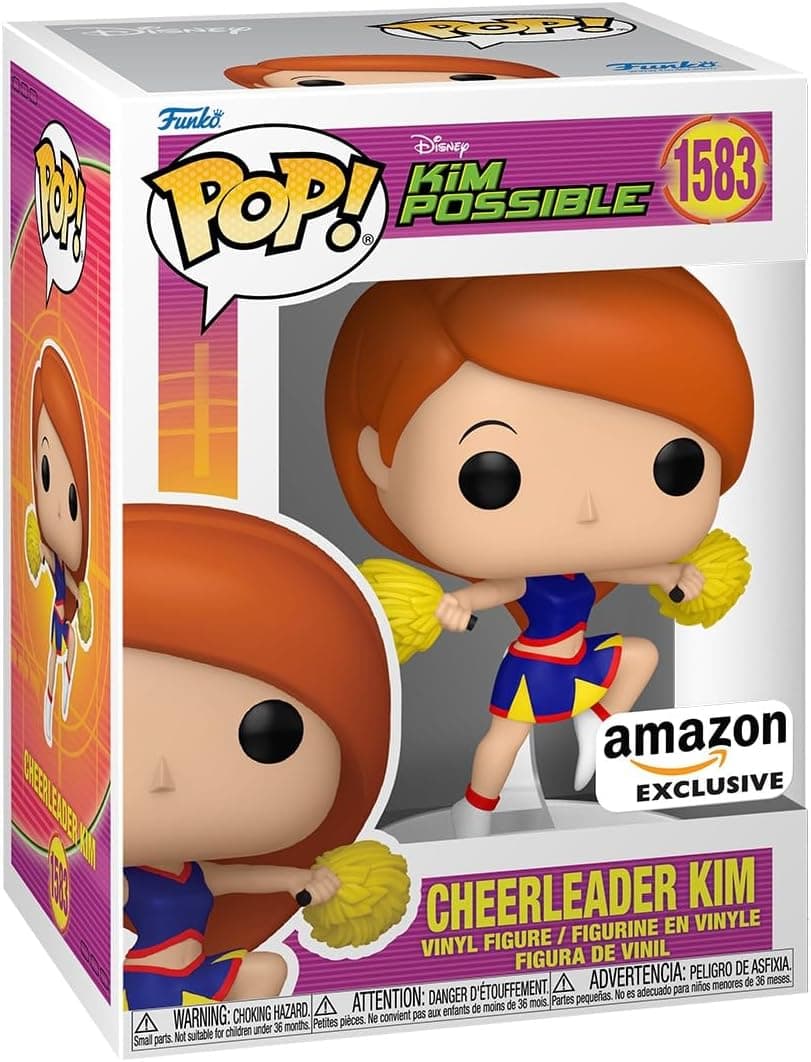 Exclusive Funko Pop Disney: Kim Possible Cheerleader Figure