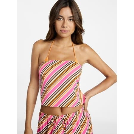 No Boundaries Tube Top Bikini Coverup, Women's XXS-XXL