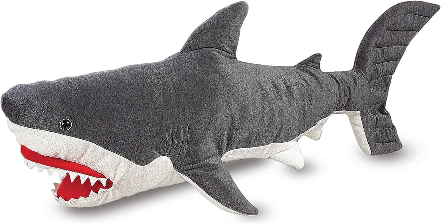 Massive Plush Shark - Over 3 Feet Long
