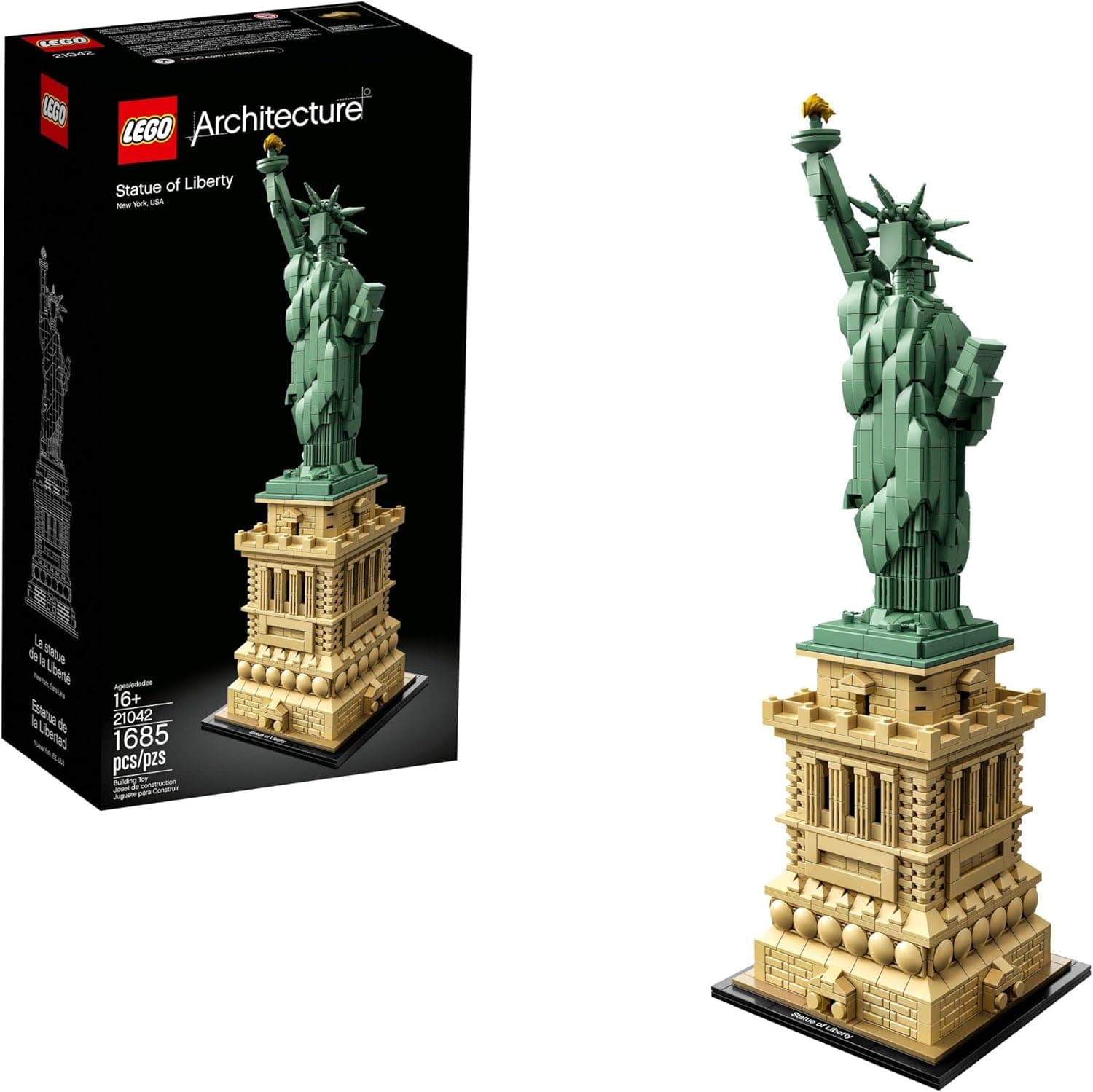 Iconic LEGO Statue of Liberty Set - Collectible NYC Decor