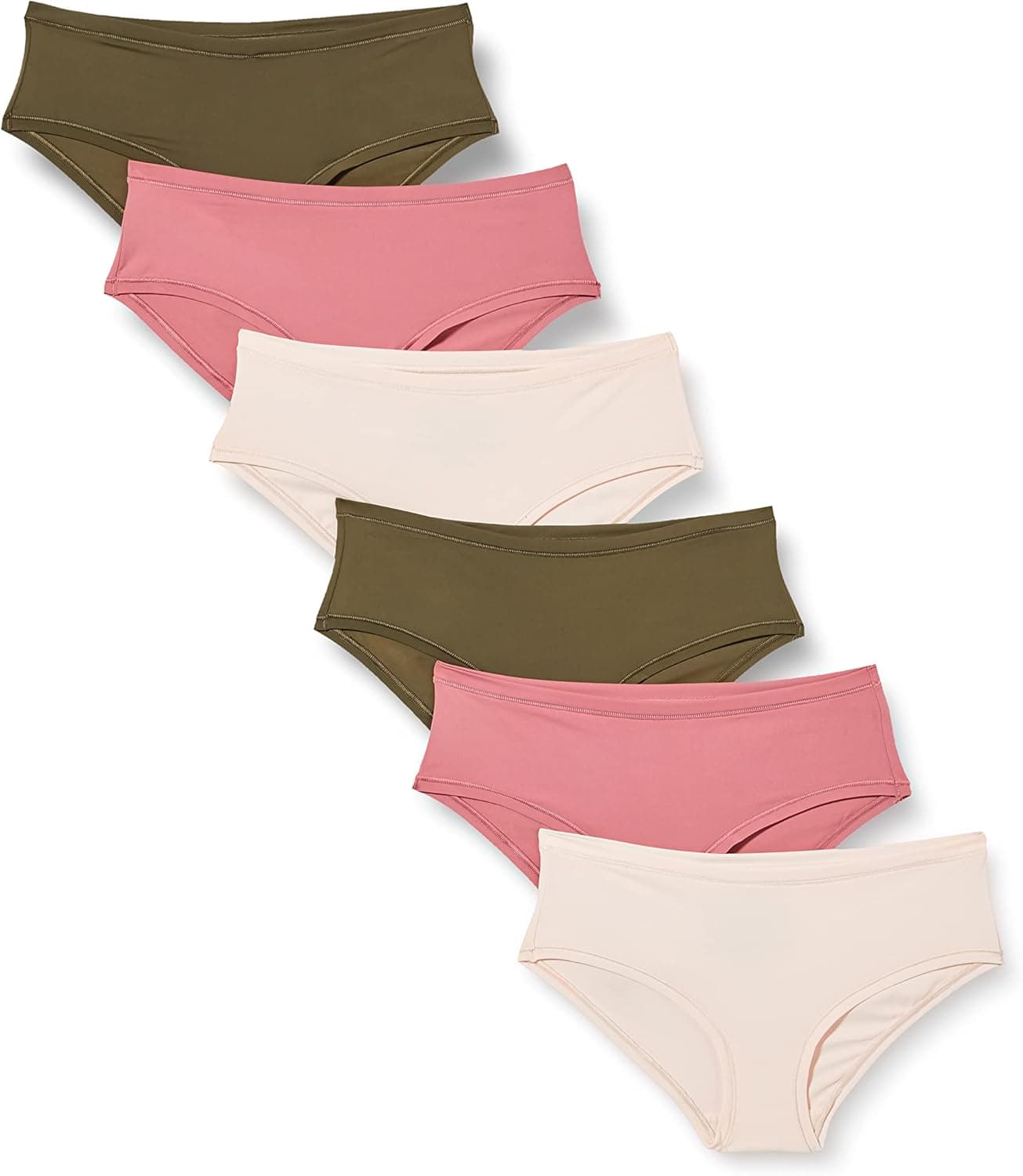 Amazon Essentials Women's Microfibre Underwear - 6 Pack