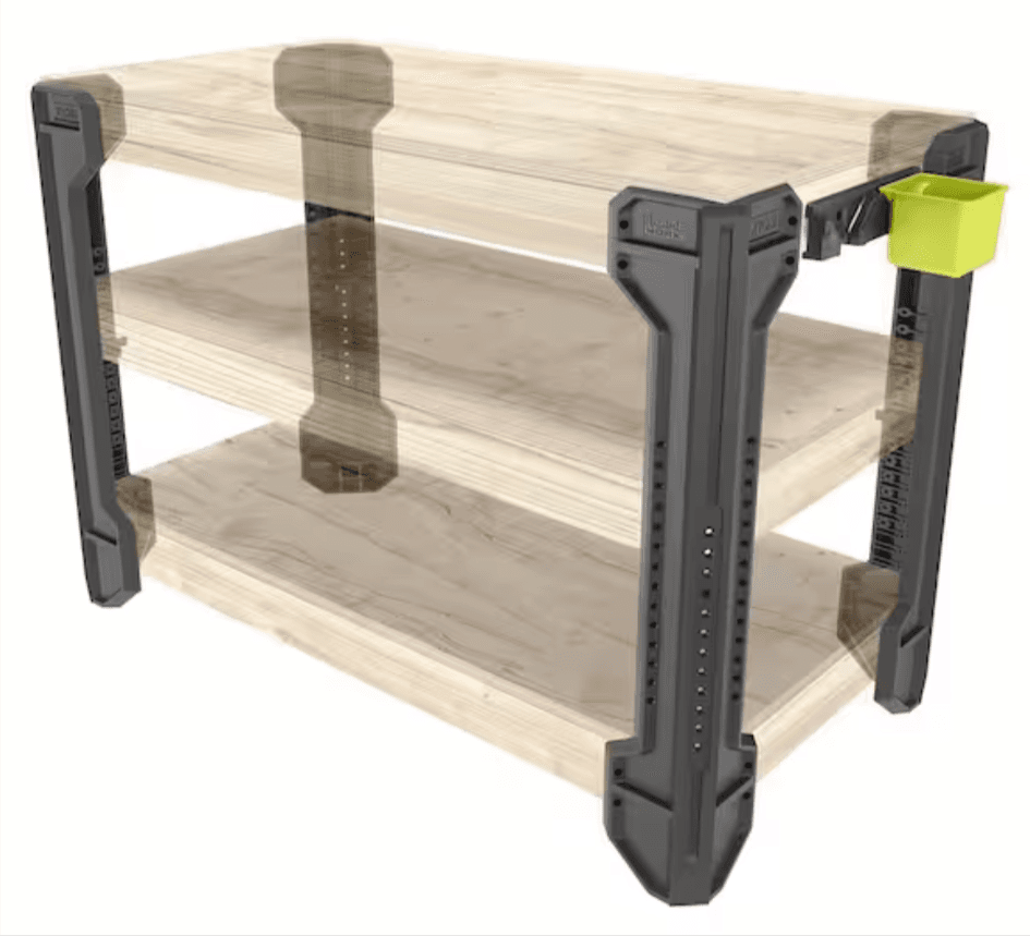 RYOBI FRAMEWORK Customizable Workbench Kit Home Depot
